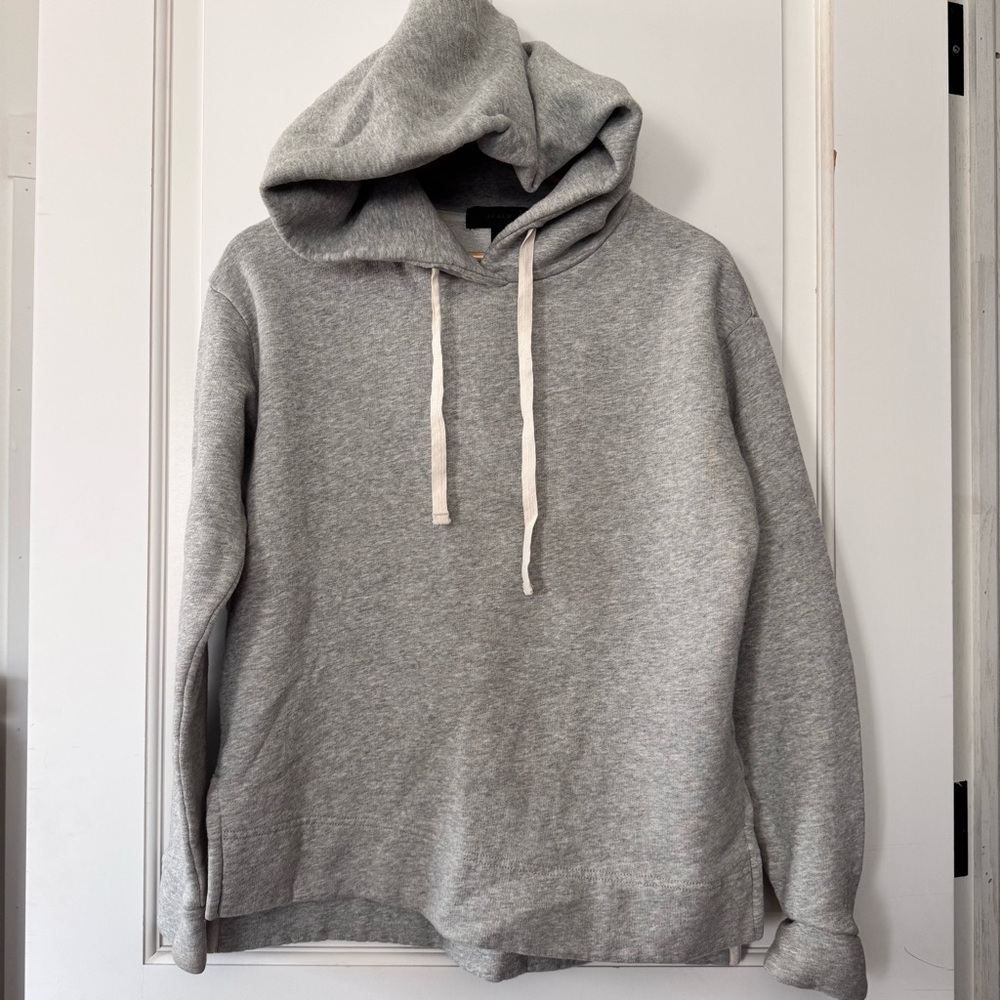 J Crew size XS  cotton rich grey hoodie